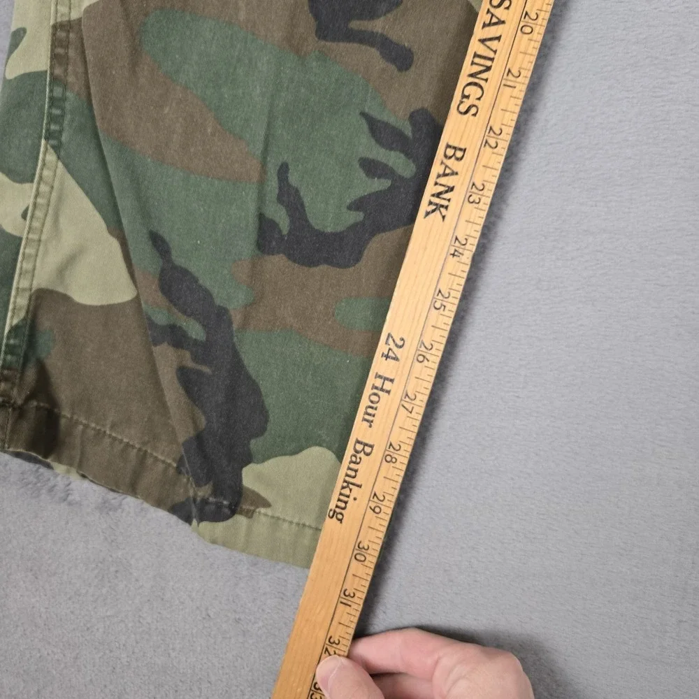 Rothco Ultra Force BDU Pants Mens Large Reg Woodland Camo Cargo Army Tactical